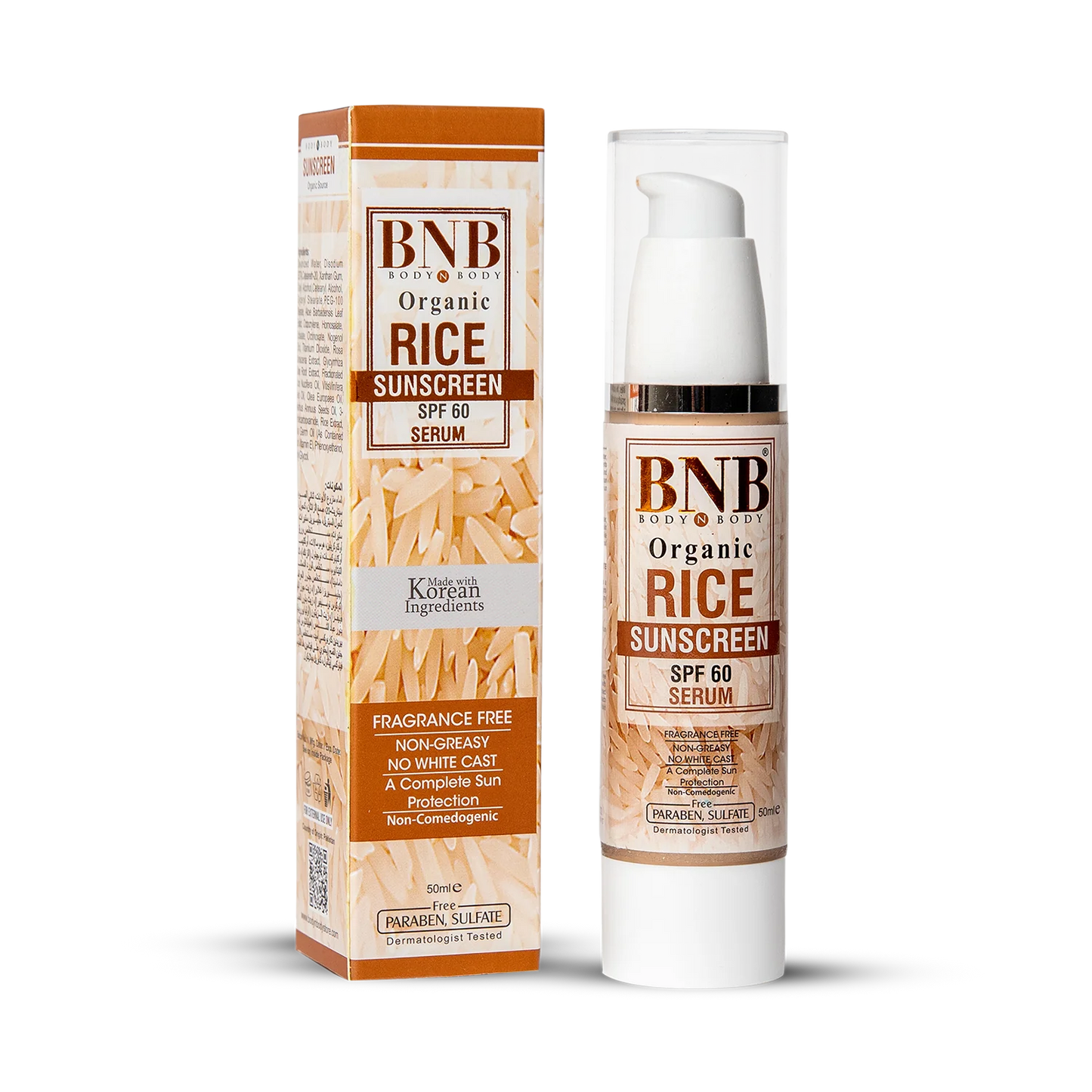 BNB Rice Extract sunscreen Serum