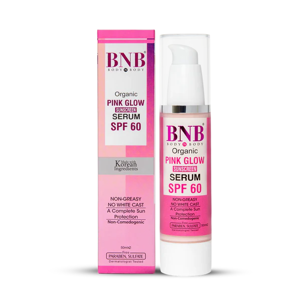 Pink Glow Sunscreen Serum SPF 60