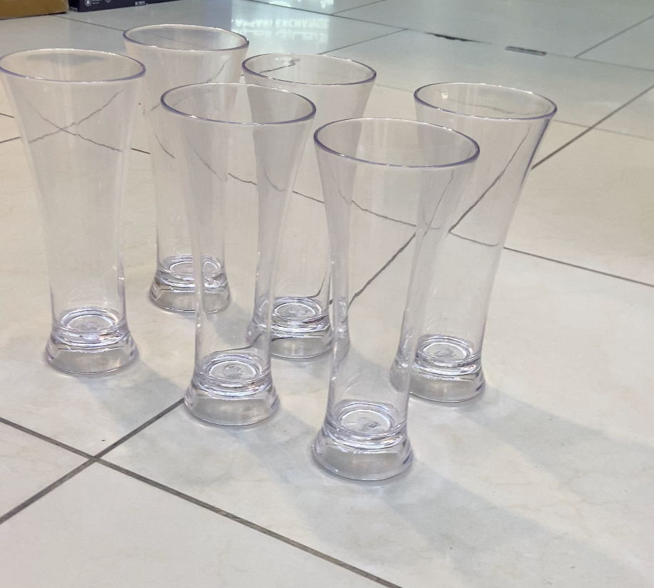 Juice glass unbreakable 6 pcs Set