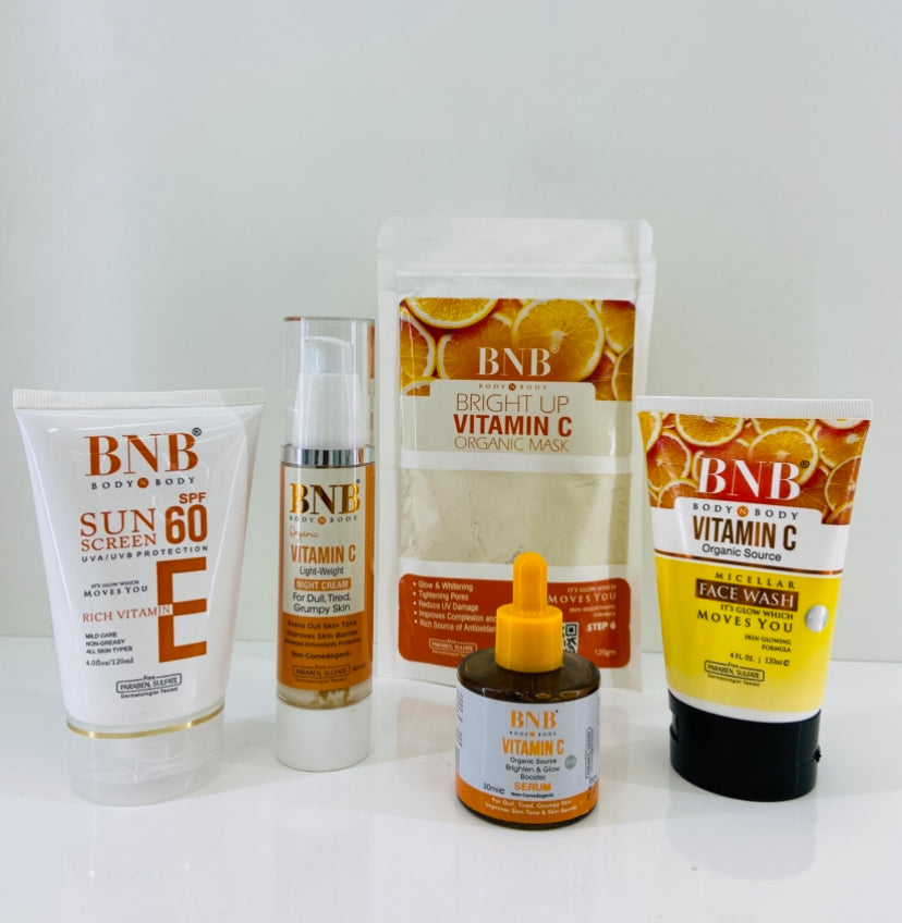 BNB 5 pcs vitamin C skincare set