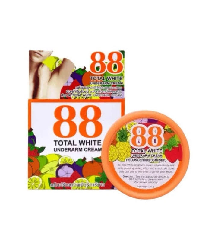 88 total white underarm cream