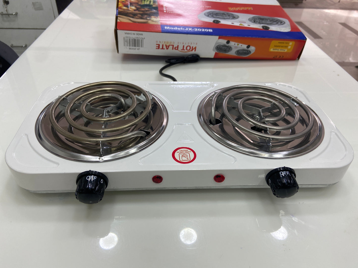 Hot plate electric cooking