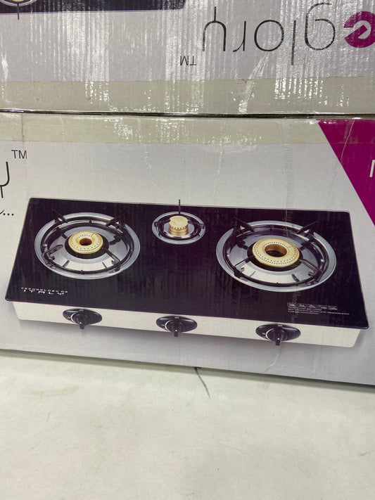 Gas stove glasstop 3 Burner