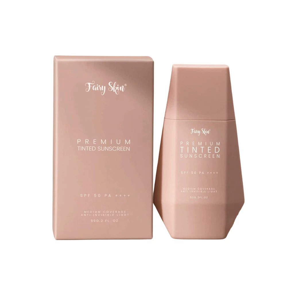 Fairy skin tinted suncream