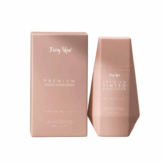 Fairy skin tinted suncream