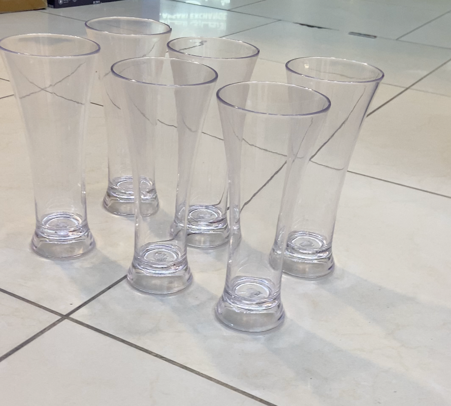 Juice glass  unbreakable 6 pcs Set