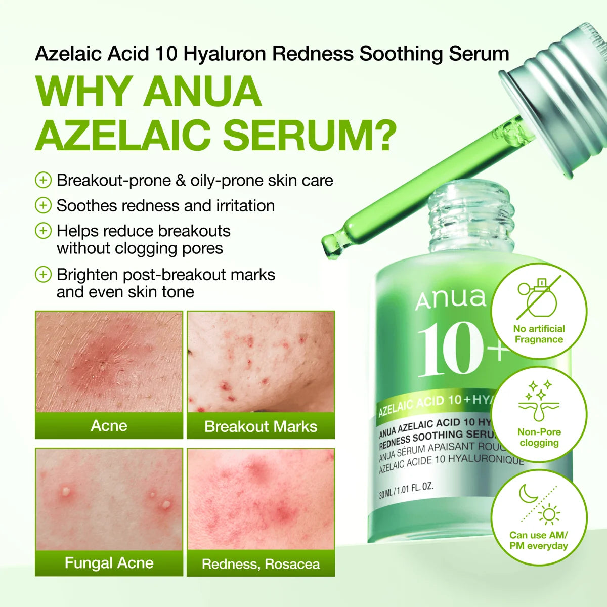 ANUA 10+ GREEN
